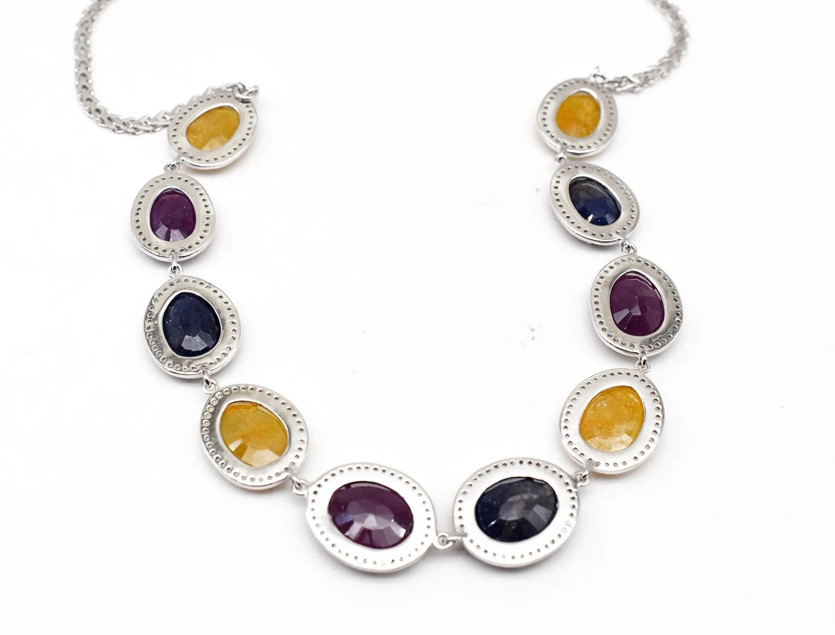 Stunning Multi-stone Ruby Neck wear