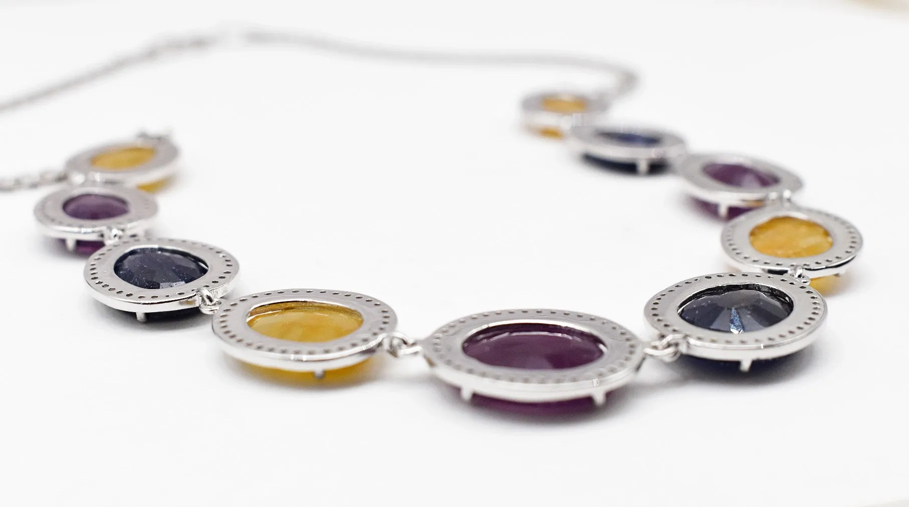 Stunning Multi-stone Ruby Neck wear