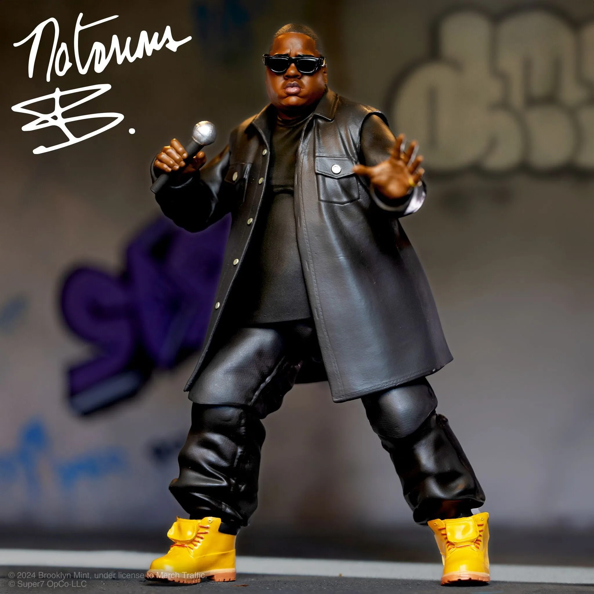 Super7 x NOTORIOUS B.I.G. - BIGGIE - 7" DELUXE ACTION FIGURE