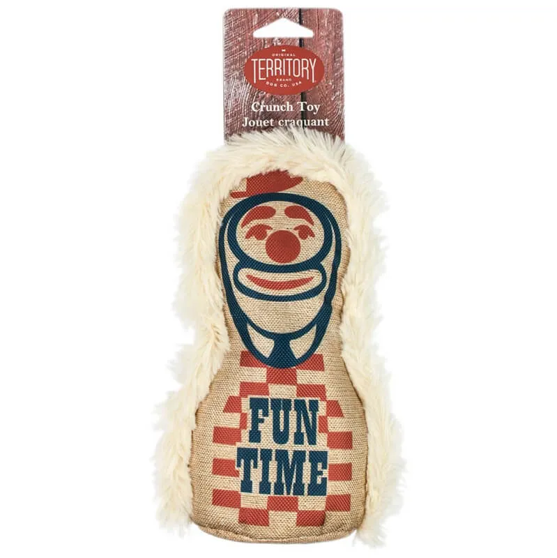 Territory Knock Down Clown Crunch Toy