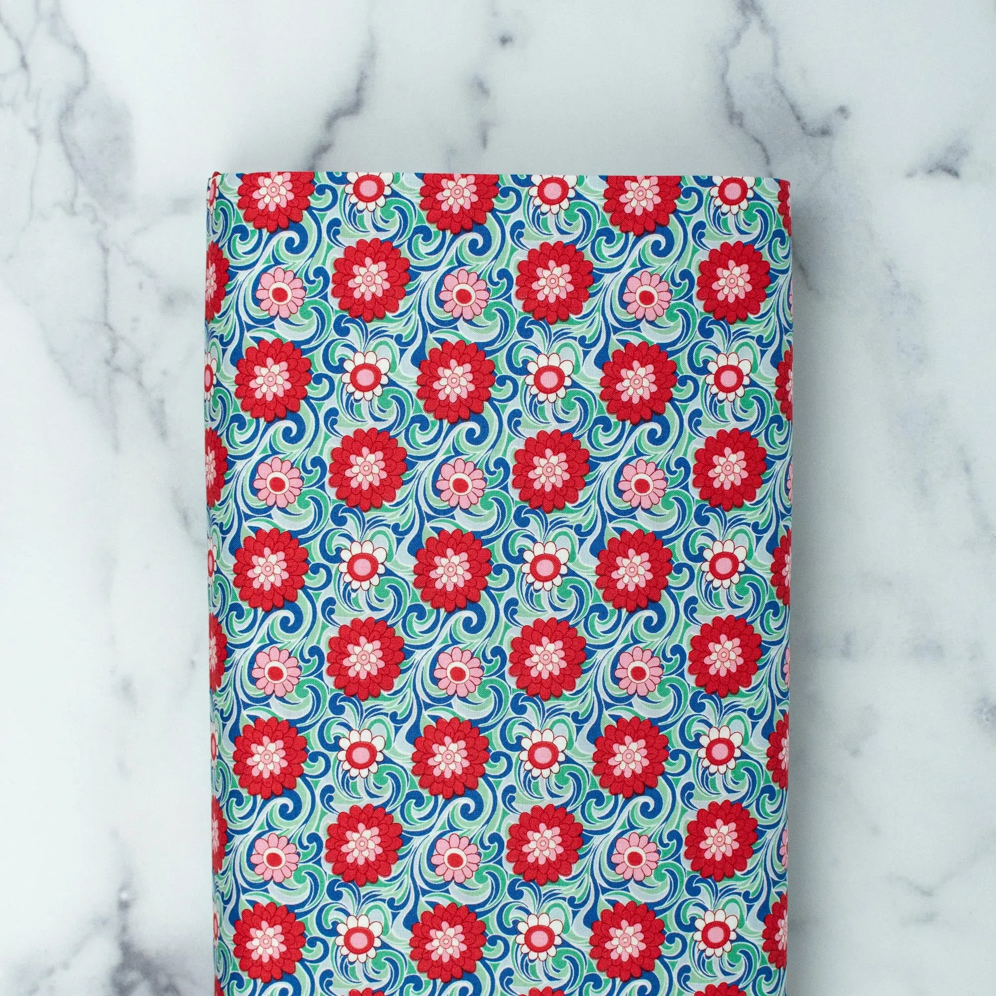 The Carnaby Collection by Liberty Fabrics - Bohemian Brights Carnation Carnival C