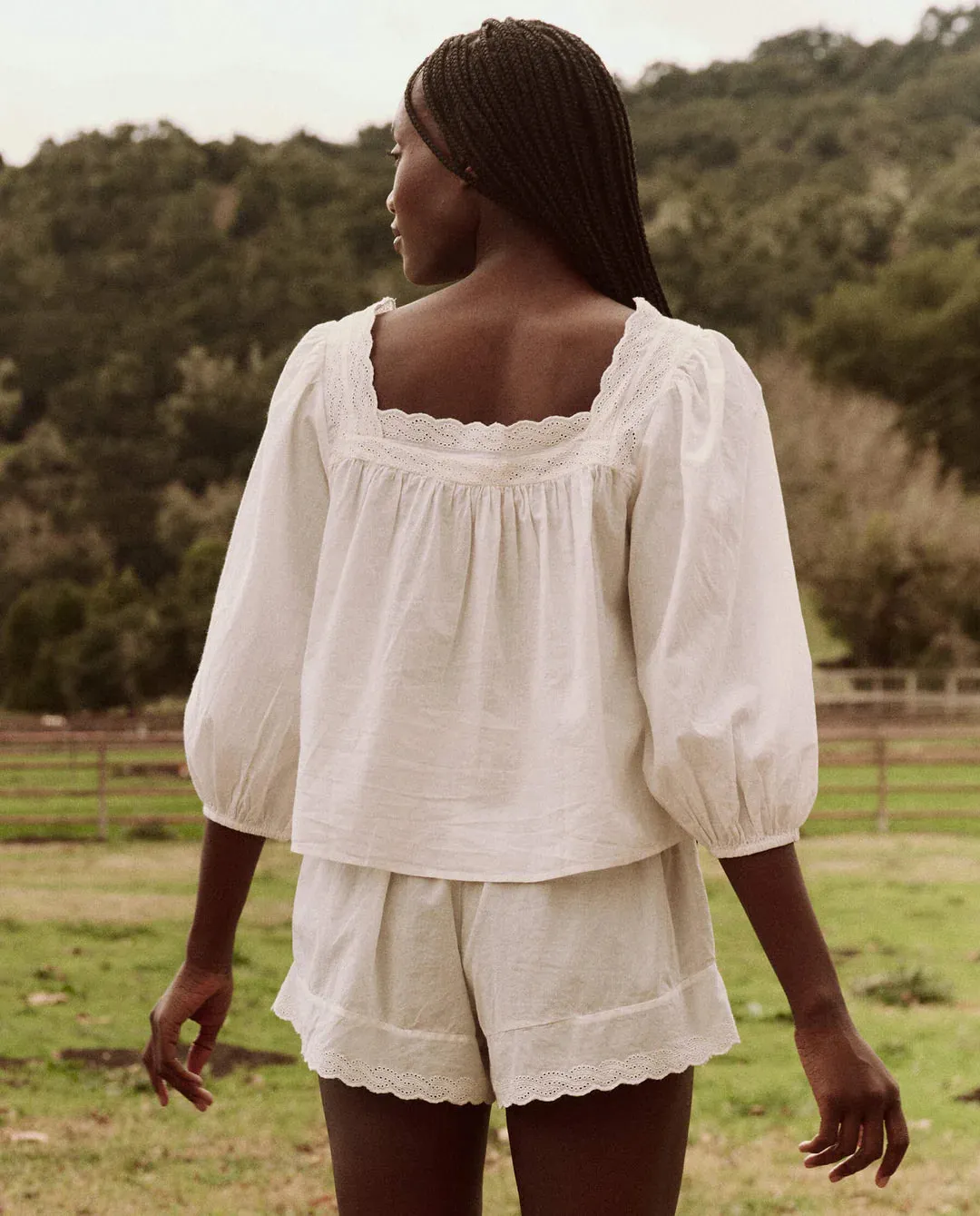 The Eyelet Tap Short