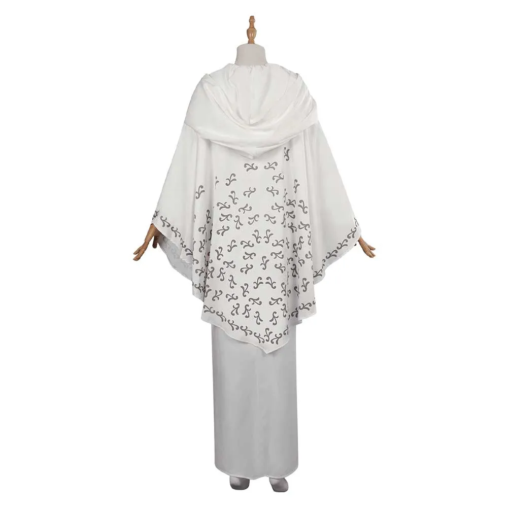 The Last Jedi Padmé Amidala Cosplay Costume White Outfits Halloween Carnival Suit