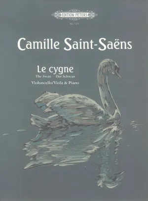 The Swan (Le Cygne) for Cello or Viola and Piano