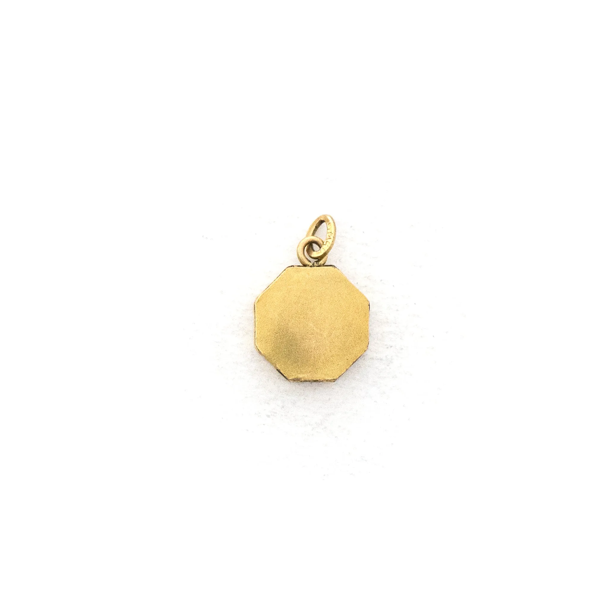 Tiny Octagon Antique Locket