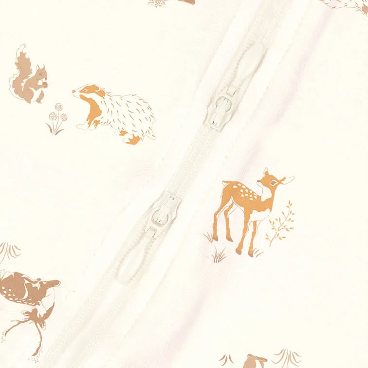TOSHI LS ONESIE ENCHANTED FOREST FEATHER