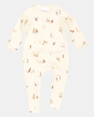 Toshi Onesie Long Sleeve Classic - Enchanted Forest Feather