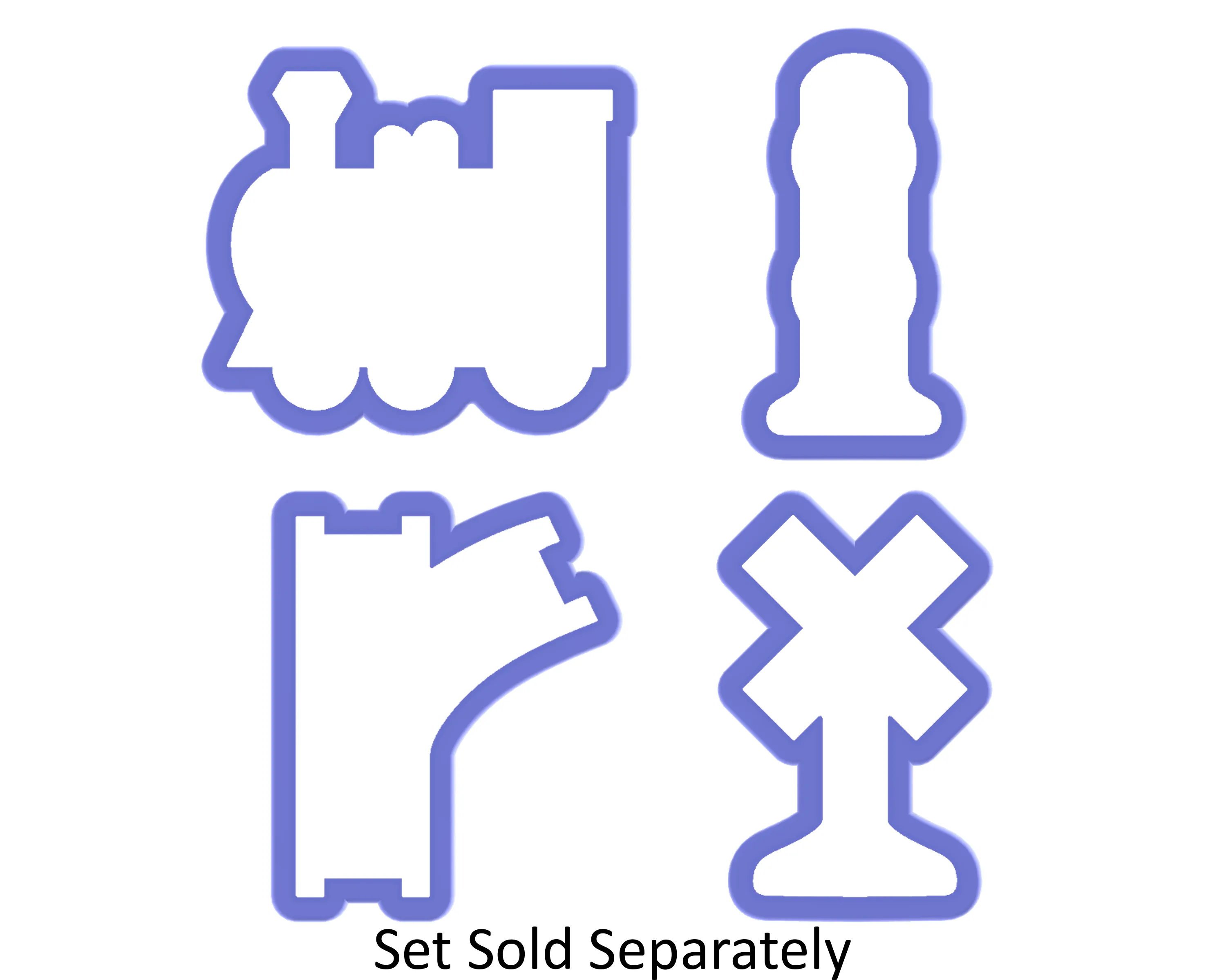 Train Engine Cookie Cutter