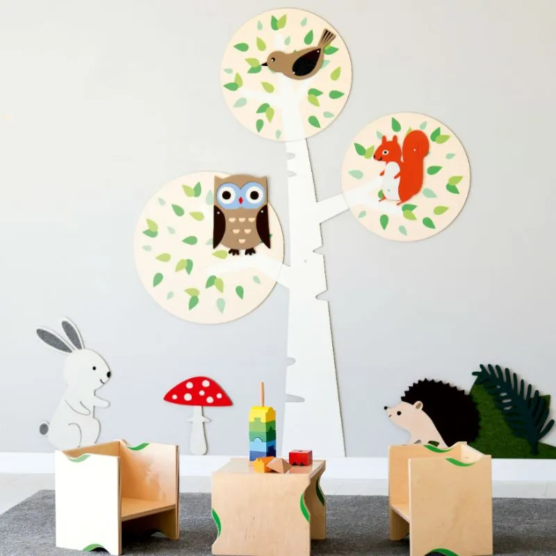 Tree and Friends Wall Decor