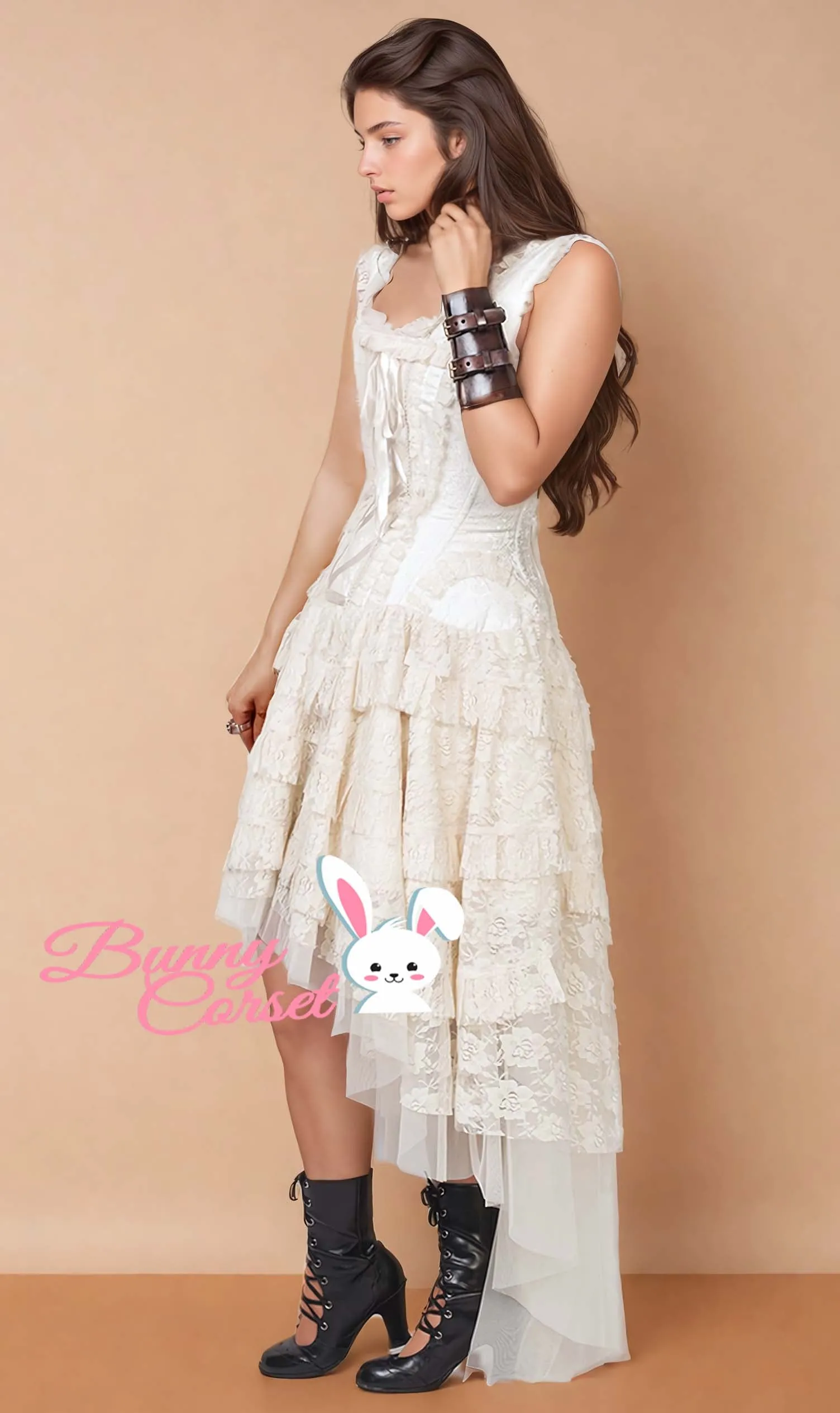 VG-19368 - Custom Made Victorian Inspired Corset Dress