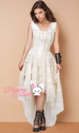 VG-19368 - Custom Made Victorian Inspired Corset Dress