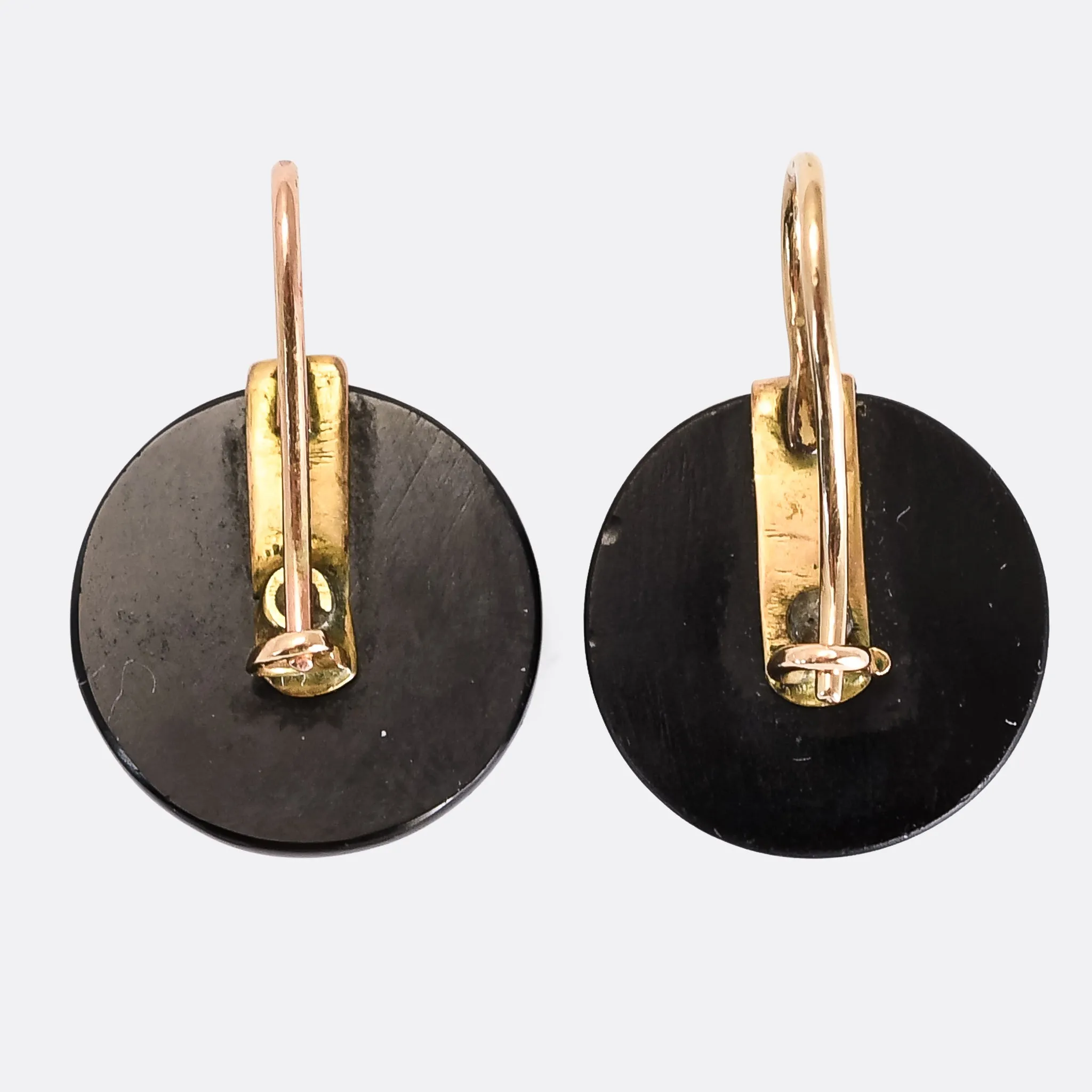 Victorian Jet "Lily Of The Valley" Earrings