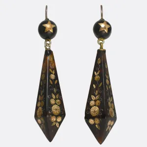 Victorian Pique Drop Earrings