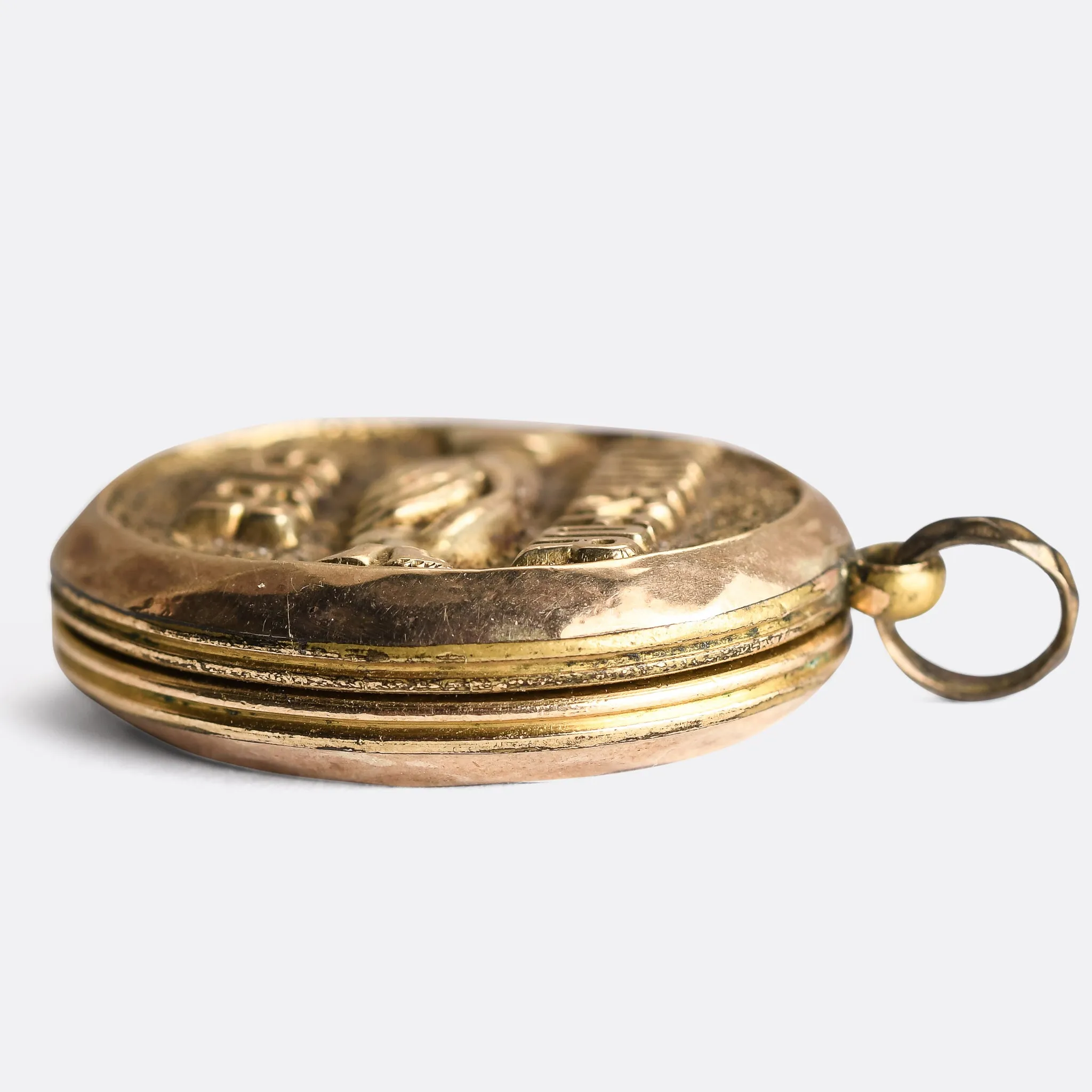 Victorian "Yours Forever" Gold Locket
