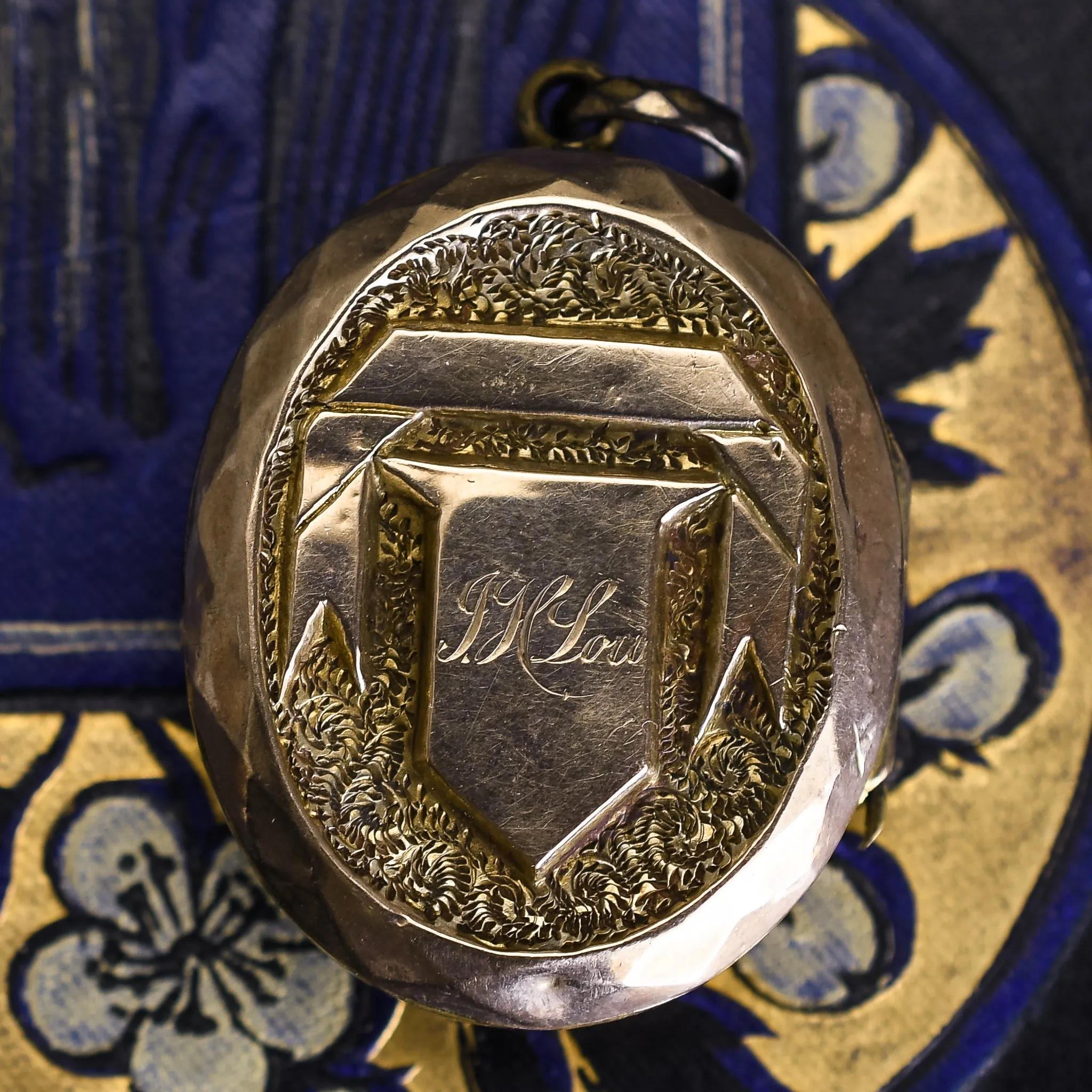 Victorian "Yours Forever" Gold Locket