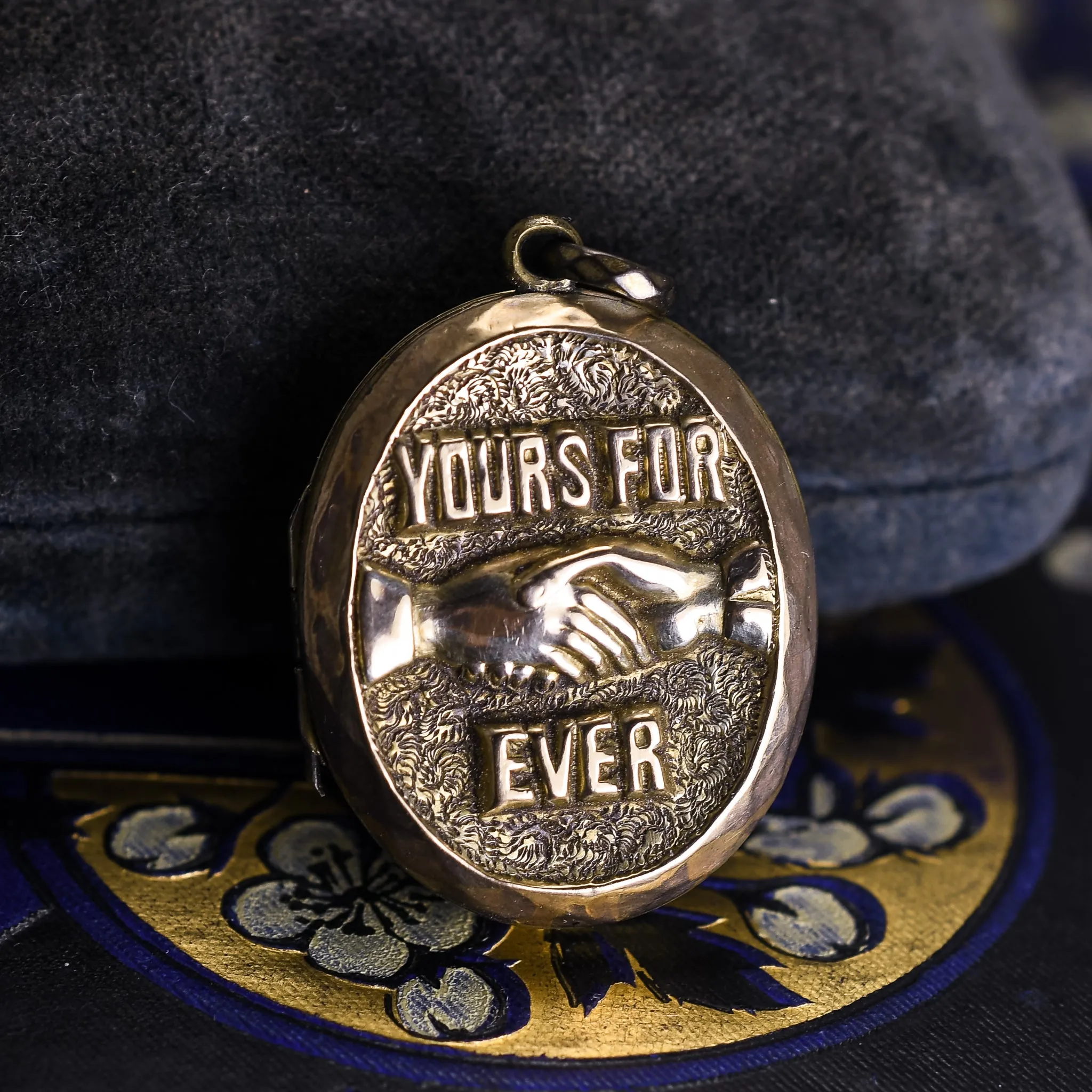 Victorian "Yours Forever" Gold Locket