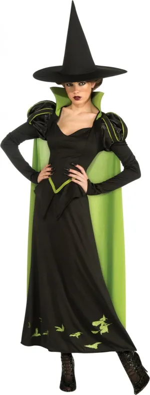 Wizard of Oz Wicked Witch of the West Adult Deluxe Costume