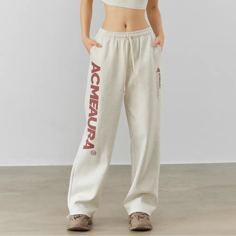Women's Hip Hop Alphabet Sweatpants