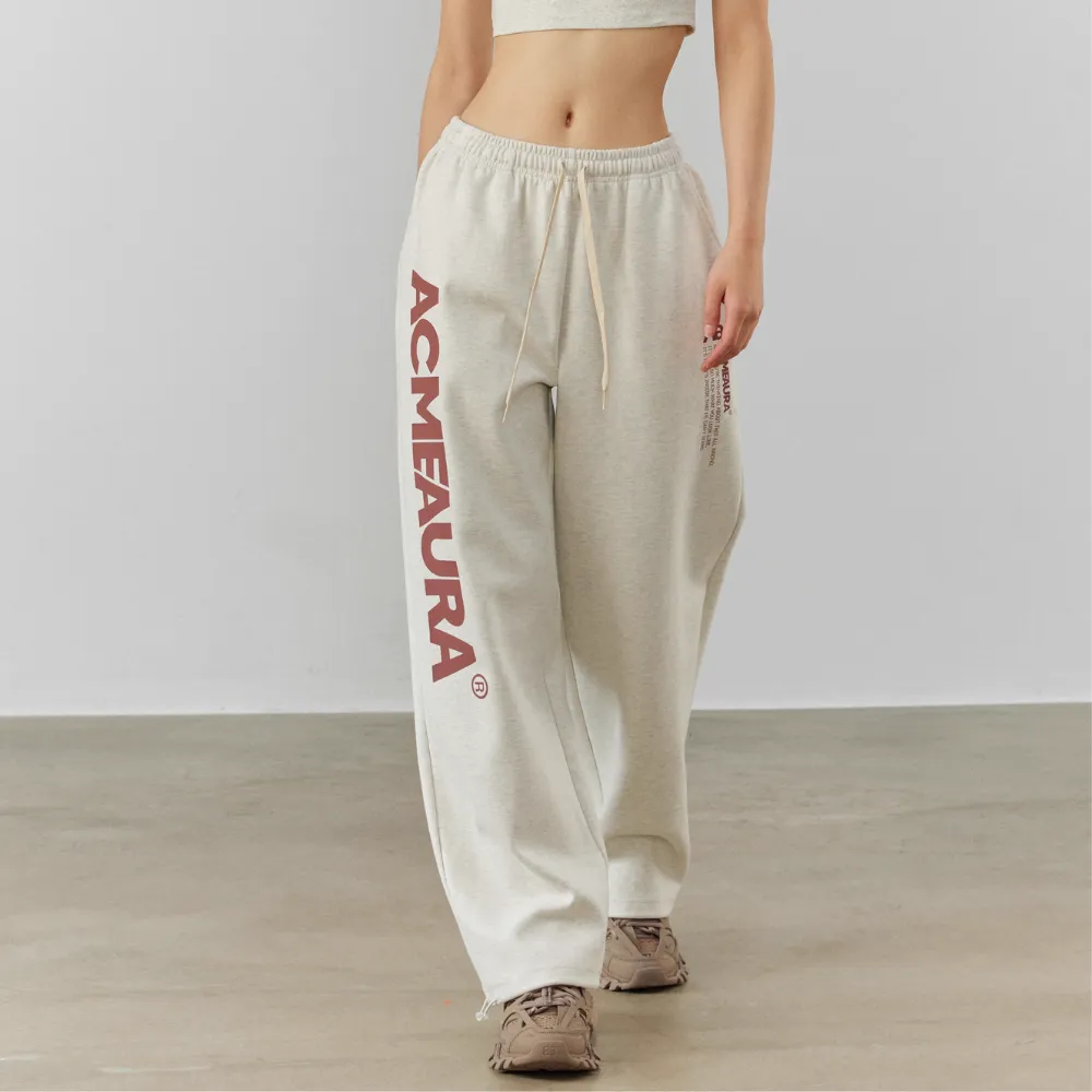 Women's Hip Hop Alphabet Sweatpants