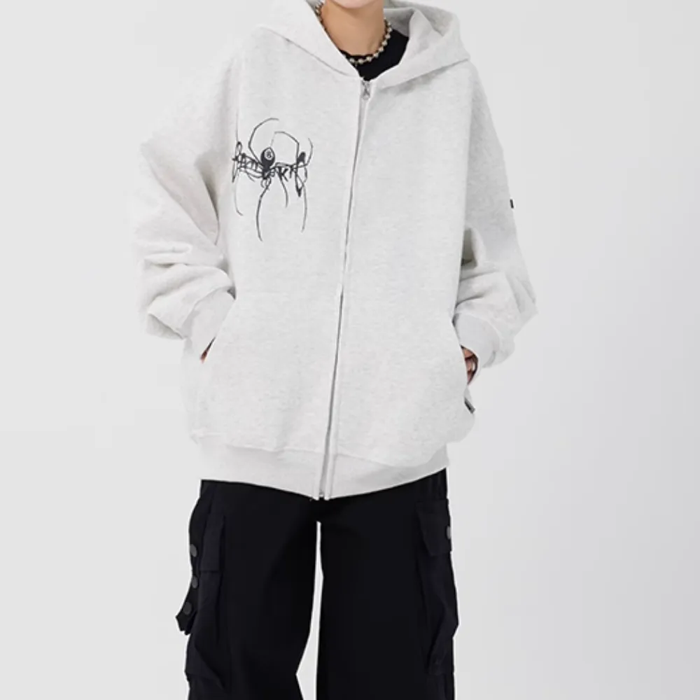 Women's Hip Hop Spider Hoodie