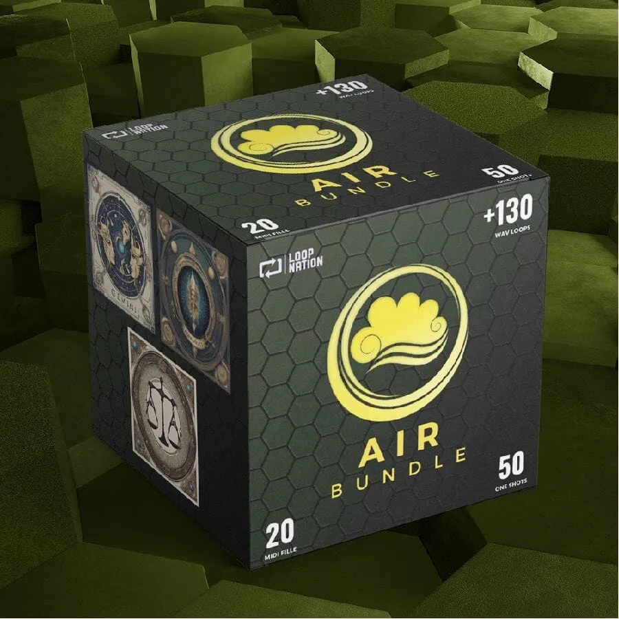 ZODIAC- AIR BUNDLE ( 224 Loops,Midi & One-Shots )
